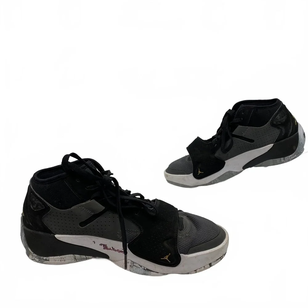 Jordan Zion 2 Sneakers | Men’s Regular US10, Black/Gray, Synthetic